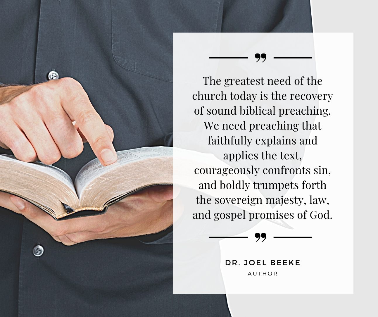 Featured image for “Lectio Continua Method of Preaching”