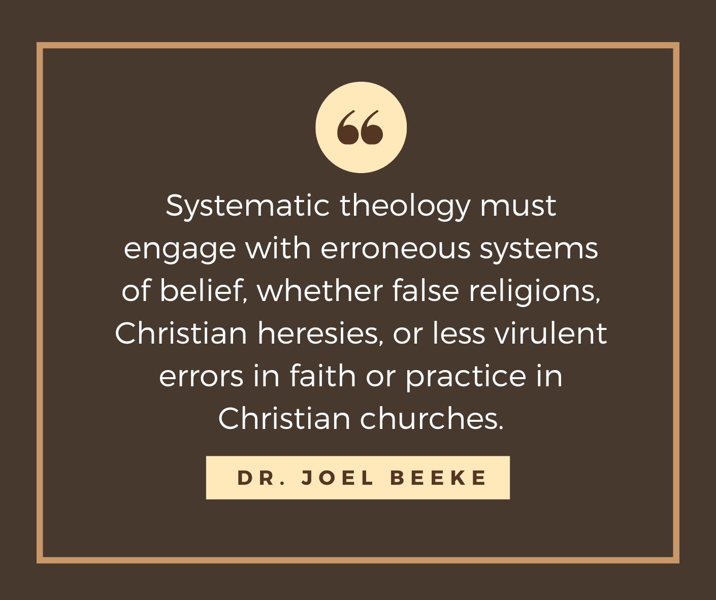 Featured image for “Systematic Theology Must Engage”