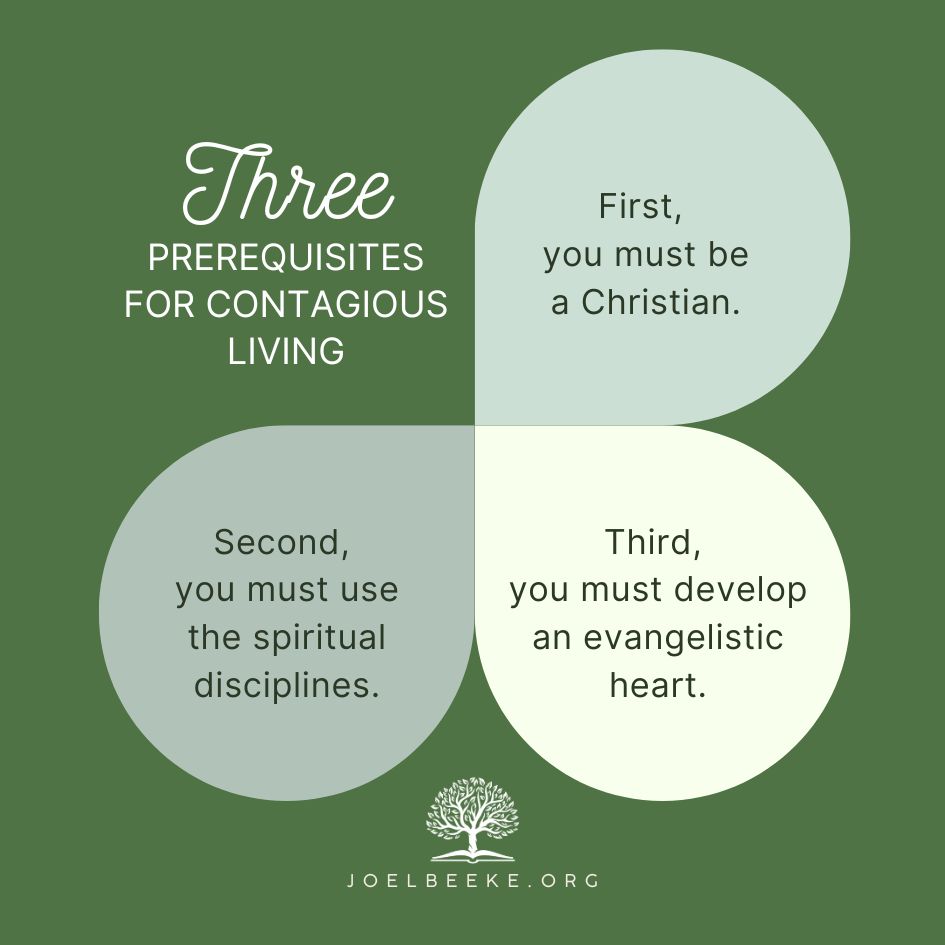 Featured image for “Three Prerequisites for Contagious Living”
