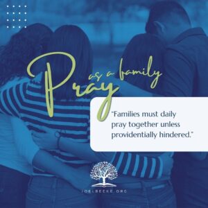 pray as a family